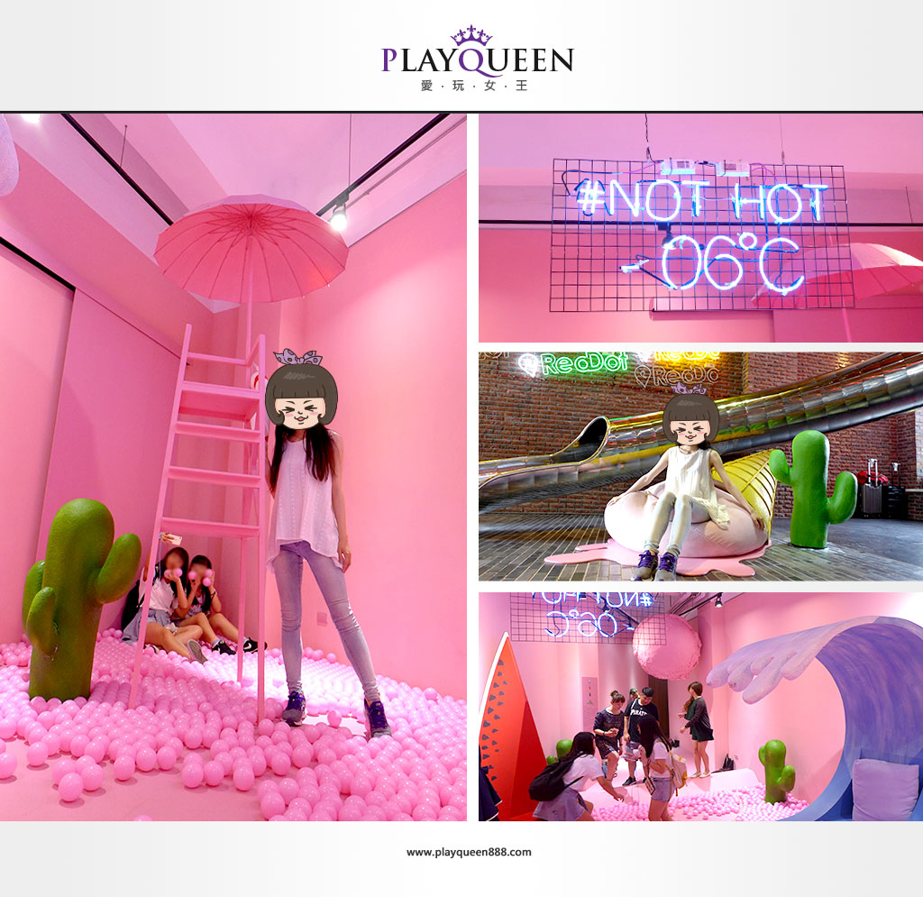 紅點文旅、降06℃ Taiwan ice cream、你的夏日解熱進行式、粉紅色夏日派對、IG火熱景點、台中景點 image