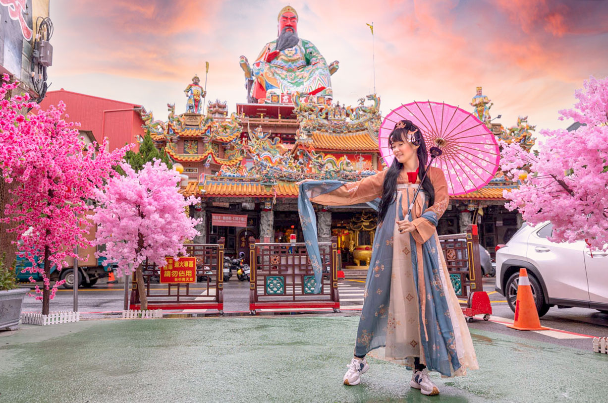 台中南天宮台中走春一日遊
