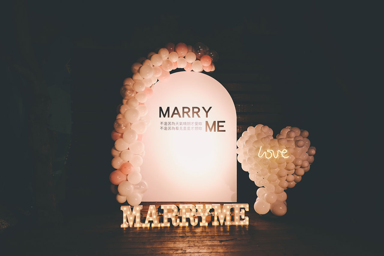 食久茶事 台中約會求婚(婚禮)秘境