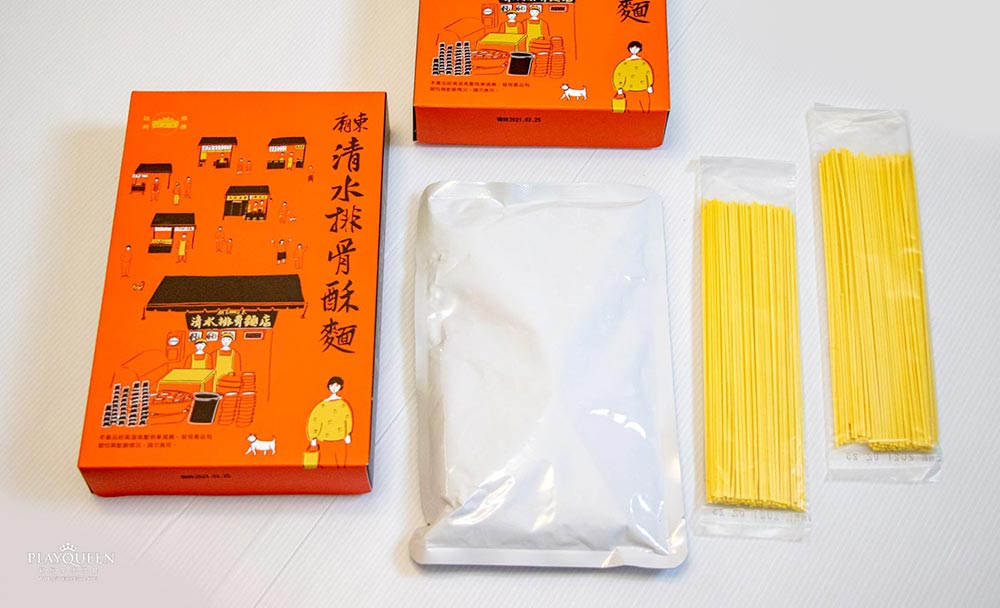 清水廟排骨酥麵料理包