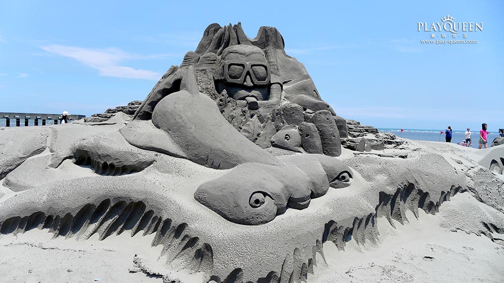 2016台中藍帶海洋觀光季，大安濱海國際沙雕展