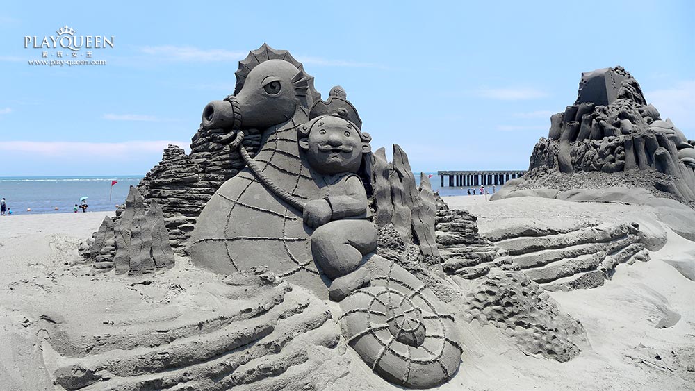 2016台中藍帶海洋觀光季，大安濱海國際沙雕展