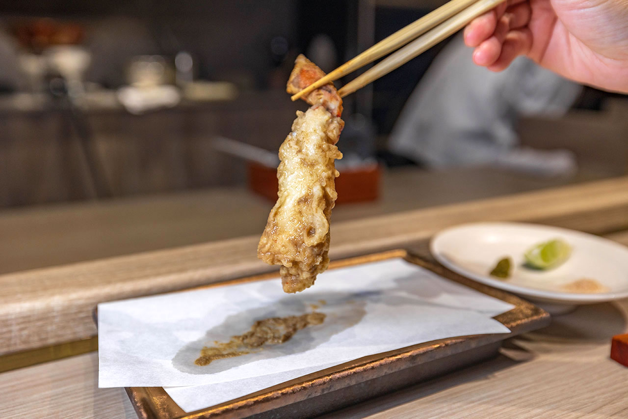 台中無菜單推薦船艙天 料理頂級天婦羅 Omakase 究極盛宴，九州松葉蟹、海膽鮪魚海苔包，最新2026台中北屯區美食推薦