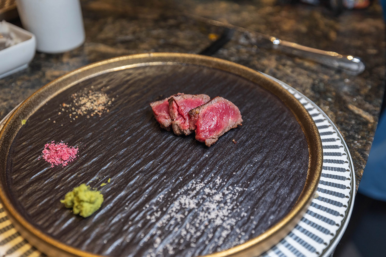 藍帶米淇鐵板燒！主打熟食的台中無菜單料理，活體龍蝦、頂級和牛多樣頂級海陸美食一次吃到爽，2026台中北屯區美食推薦