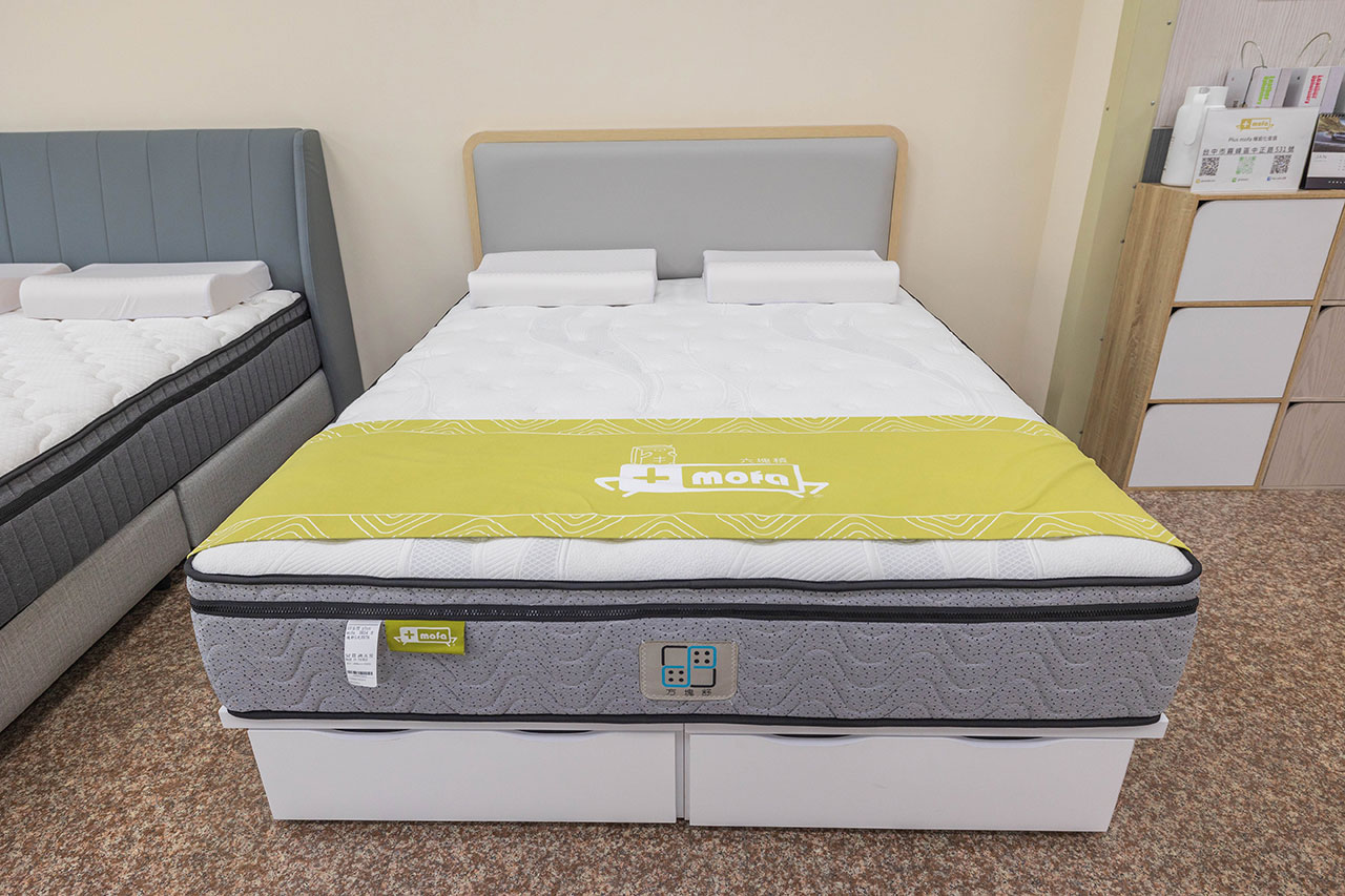 Plus mofa方塊舒床墊｜女王年節獨家開團優惠7折起再送好送滿，親膚天絲獨立筒模組化床墊，打造你的床墊黃金比例，2026床墊推薦