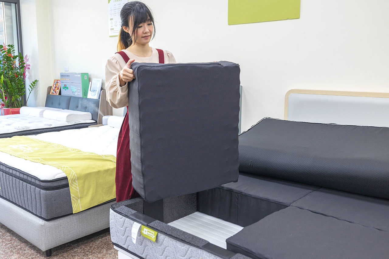 Plus mofa方塊舒床墊｜女王年節獨家開團優惠7折起再送好送滿，親膚天絲獨立筒模組化床墊，打造你的床墊黃金比例，2026床墊推薦