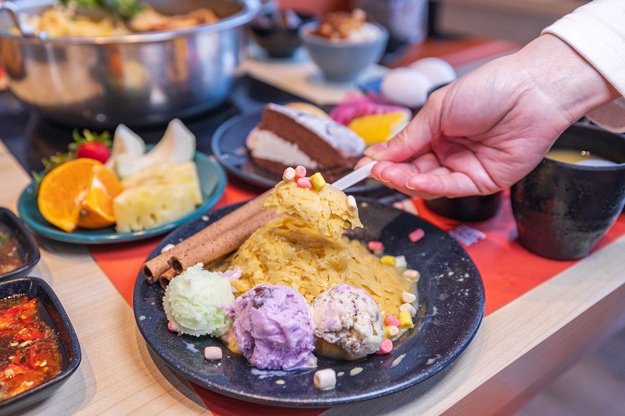 一個圓鍋｜台南超狂499起吃到飽火鍋，牛豬雞海鮮甜點剉冰近80樣自助吧美食，讓你一次吃到飽2026台南美食推薦